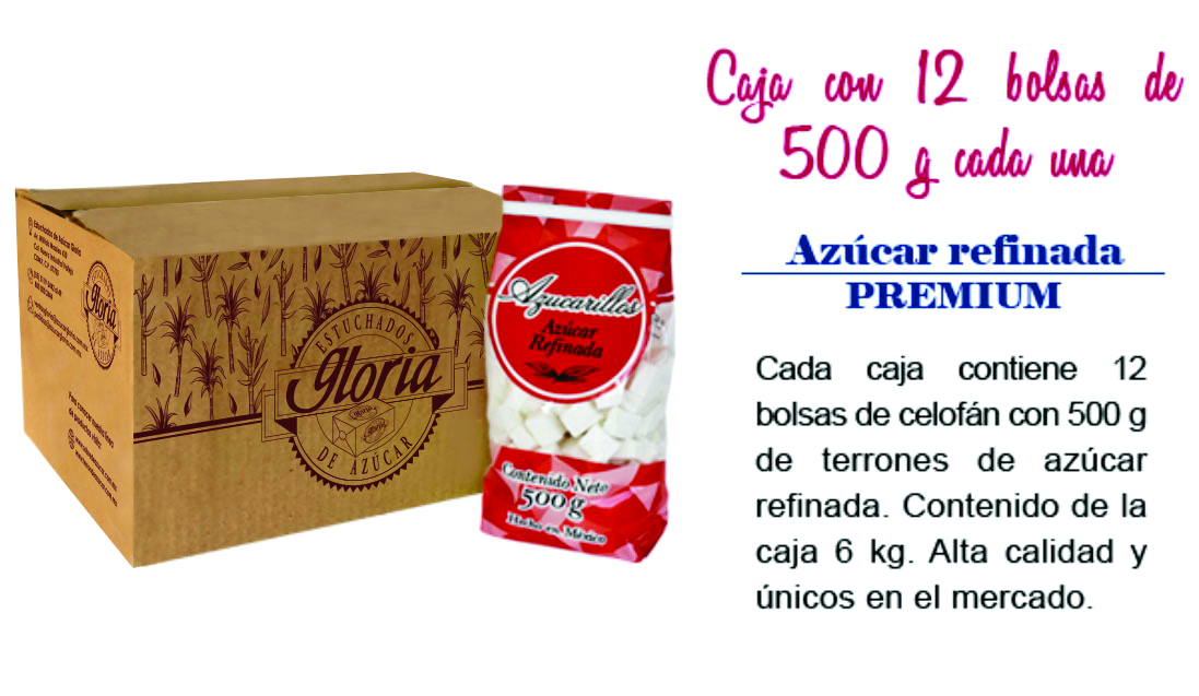 Cubos de azúcar 