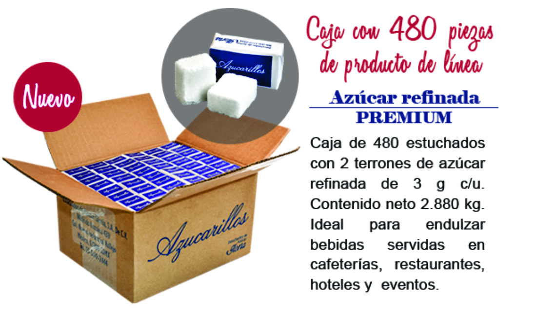 Cubos de azúcar 